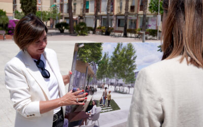 El PSC vol reformar la plaça Llobregat per “retornar l’esplendor del centre neuràlgic de Les Roquetes”